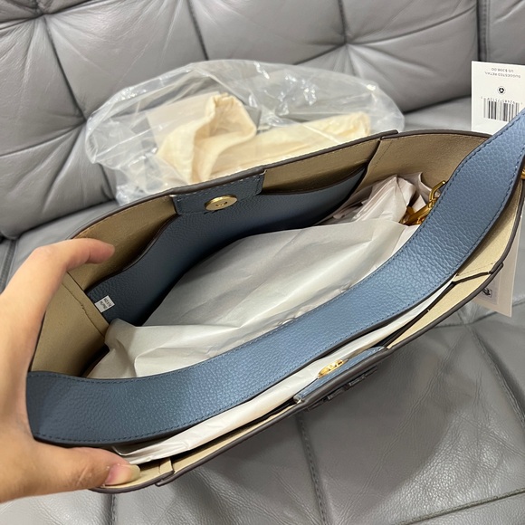 Tory Burch McGraw Hobo Shoulder Retail Bag ,Brand New - Picture 9 of 11